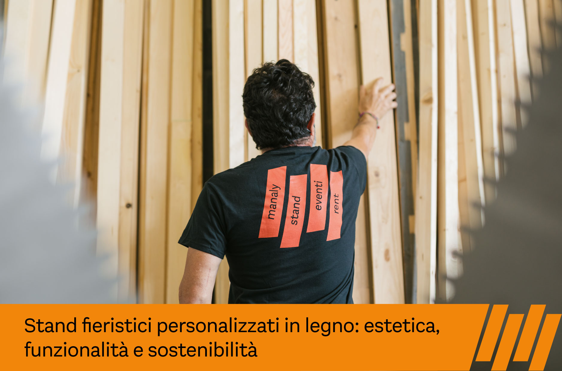 stand fieristici personalizzati in legno