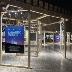 Allestimento mostre per Illustri Festival alla Basilica Palladiana